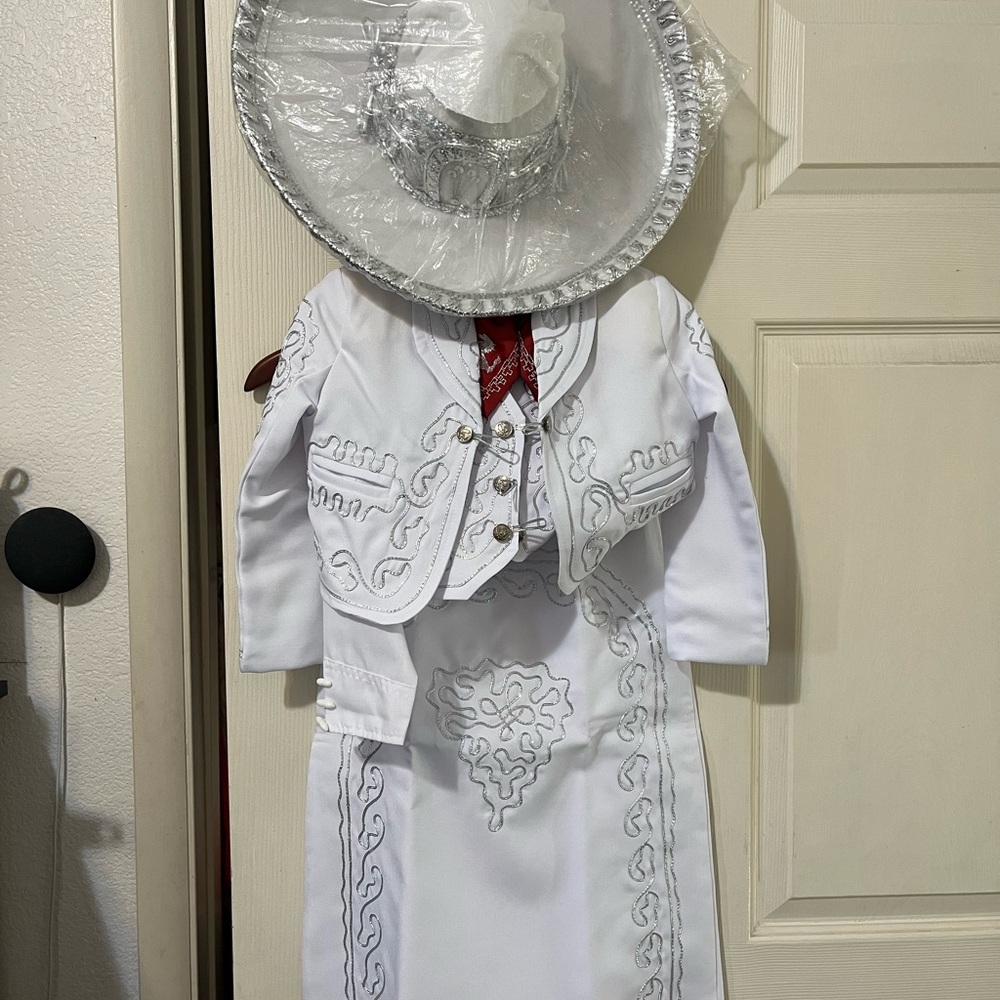 MEX Charro Original Girls 6 Piece Mariachi Suit